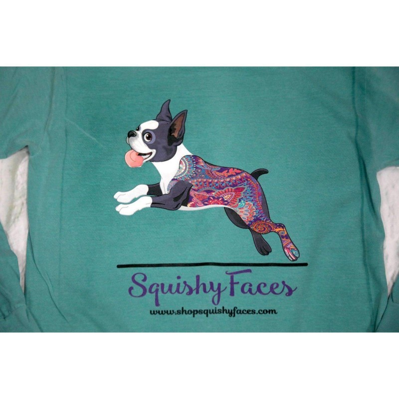 So Happy Boston Terrier Long Sleeve Shirt