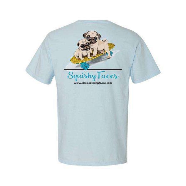 Skater Pugs Tee Shirt