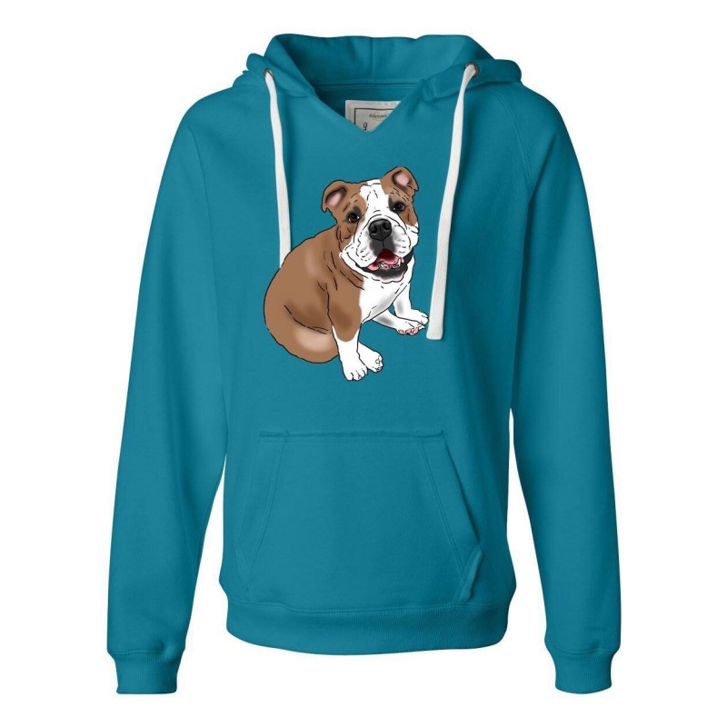 English Bulldog Hooded Sweatshirt