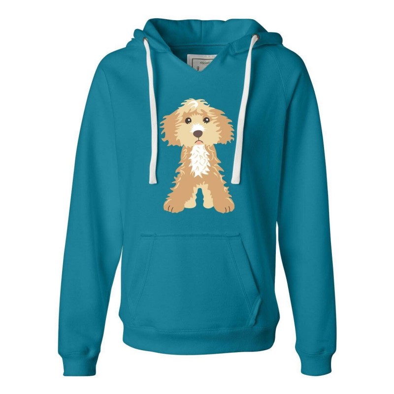 Doodle Puppy Hooded Sweatshirt