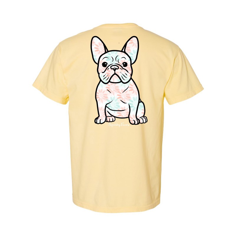 Just Peachy French Bulldog Tee Shirt