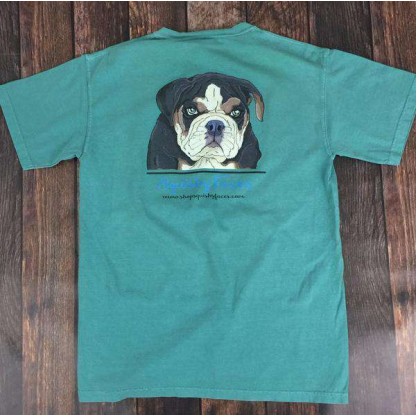 Titus The English Bulldog Tee Shirt