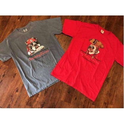 Pirate Pug & Bulldog Tee Shirts