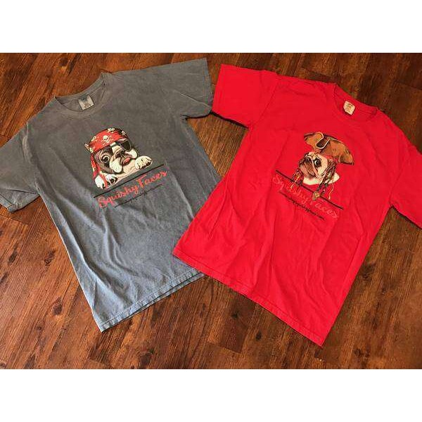 Pirate Pug & Bulldog Tee Shirts