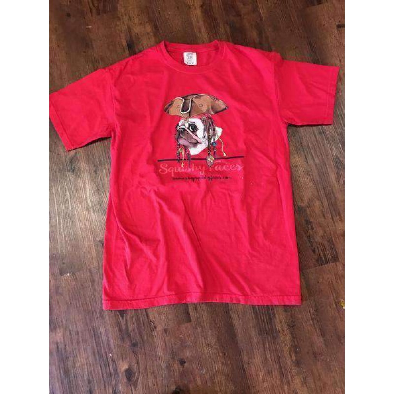 Pirate Pug & Bulldog Tee Shirts