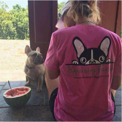 Watermelon Classic French Bulldog Tee Shirt