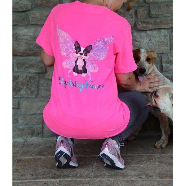 Fairy DogMother Boston Terrier Tee Shirt