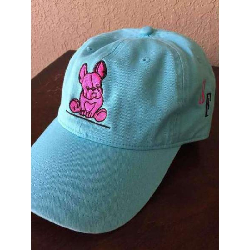 French Bulldog Lagoon Blue Hat