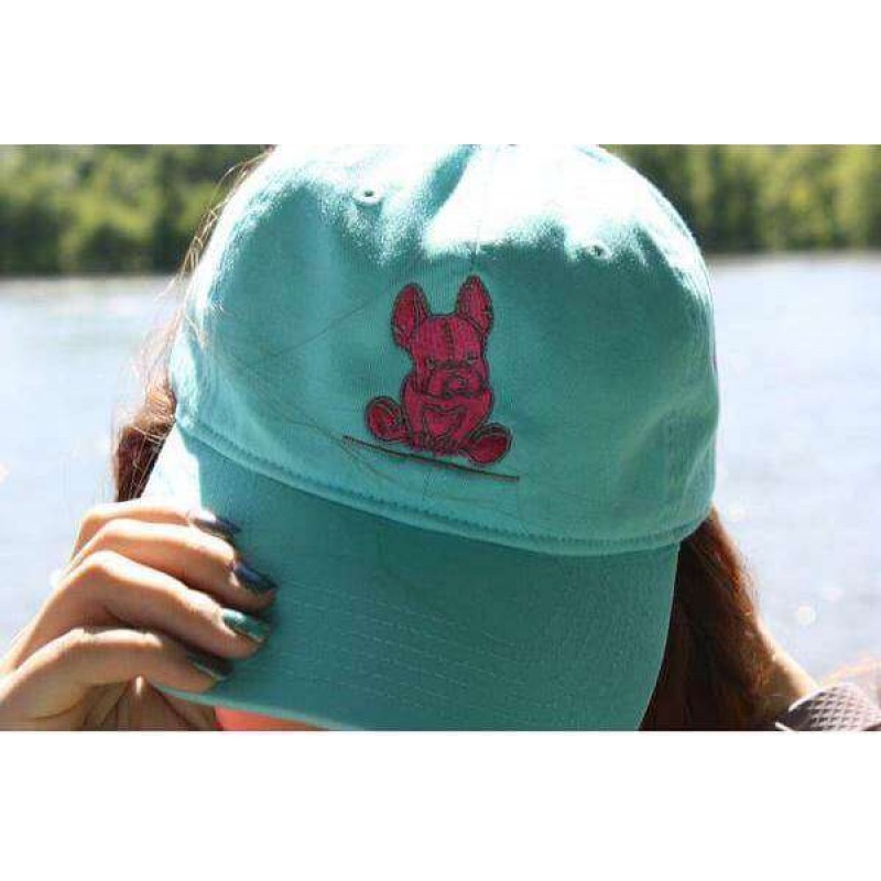 French Bulldog Lagoon Blue Hat