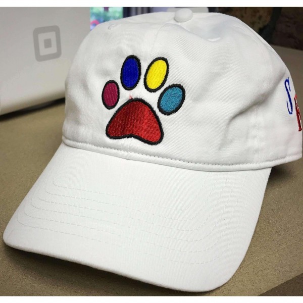 Pet Lover Paw Print Hats-Several Colors To Choose From