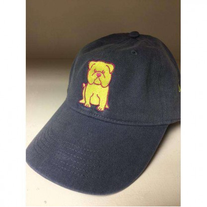 Denim Blue English Bulldog Hat