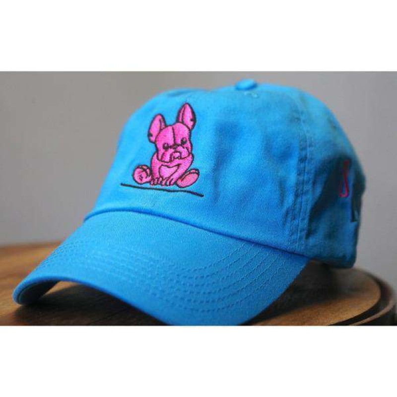 French Bulldog Lover Caribbean Blue Hat