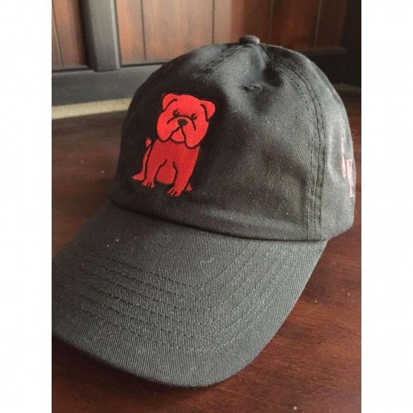 Black & Red English Bulldog Lover Hat